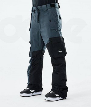 Blue / Black Men's Dope Adept 2021 Snowboard Pants | India_D2293