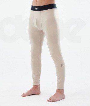 Brown Men's Dope Snuggle Base Layer Pants | India_D1939