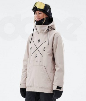 Brown Women's Dope Migoo W Ski Jackets | India_D2490