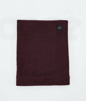 Burgundy Men's Dope 2X-UP Knitted Facemasks | India_D2134