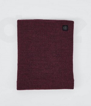 Burgundy Men's Dope 2X-UP Knitted Facemasks | India_D1781