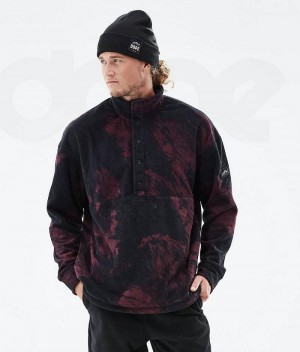 Burgundy Men's Dope Comfy 2021 Fleece | India_D1221