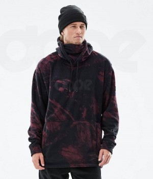 Burgundy Men's Dope Cozy II 2021 Fleece | India_D1556