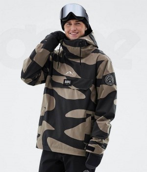 Camo Men's Dope Blizzard Snowboard Jackets | India_D1973