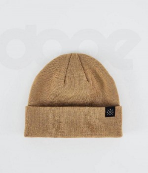 Gold Men's Dope Solitude Beanies | India_D1191