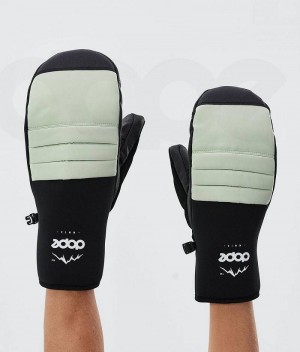 Green Women's Dope Ace Snowboard Gloves | India_D2367