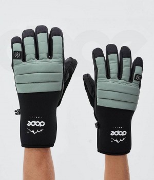 Green Women's Dope Ace Snowboard Gloves | India_D1853