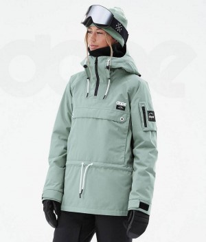 Green Women's Dope Annok W Ski Jackets | India_D1357