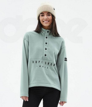 Green Women's Dope Comfy W Fleece | India_D1578