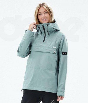 Green Women's Dope Hiker Light W Outdoor Jackets | India_D1706