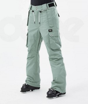 Green Women's Dope Iconic W Ski Pants | India_D1785