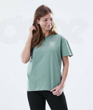 Green Women's Dope Regular T-shirts | India_D2210