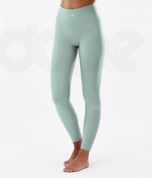 Green Women's Dope Snuggle W Base Layer Pants | India_D2304