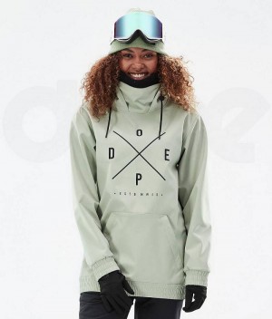 Green Women's Dope Yeti W Ski Jackets | India_D1618