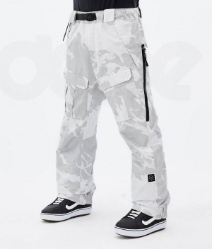 Grey Camo Men's Dope Antek Snowboard Pants | India_D1985