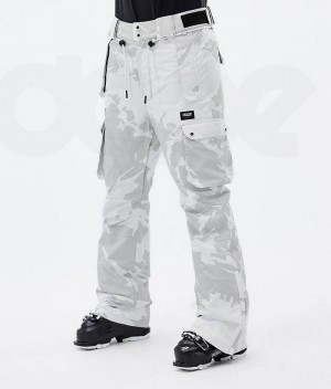 Grey Camo Women's Dope Iconic W Ski Pants | India_D2022