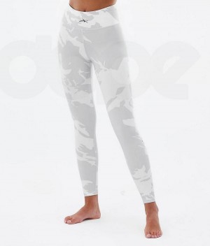 Grey Camo Women's Dope Snuggle W Base Layer Pants | India_D1803