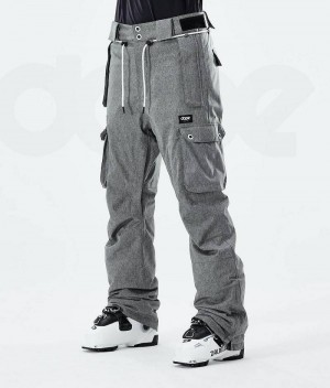 Grey Women's Dope Iconic W 2020 Ski Pants | India_D1119