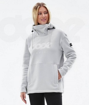 Light Grey Women's Dope Cozy II W Fleece | India_D2154