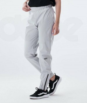 Light Grey Women's Dope Drizzard W Outdoor Pants | India_D1423