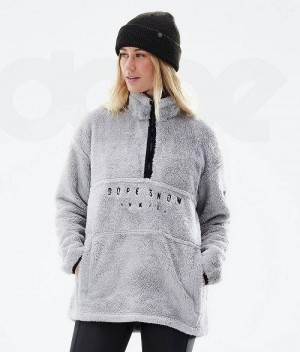 Light Grey Women's Dope Pile W 2021 Fleece | India_D1094