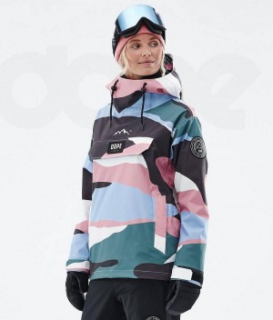 Multicolor Women's Dope Blizzard W Snowboard Jackets | India_D2350