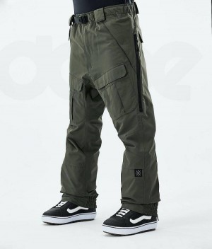 Olive Men's Dope Antek 2021 Snowboard Pants | India_D1918