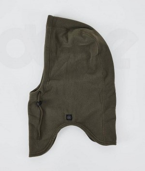 Olive Men's Dope Cozy Hood II Facemasks | India_D2240