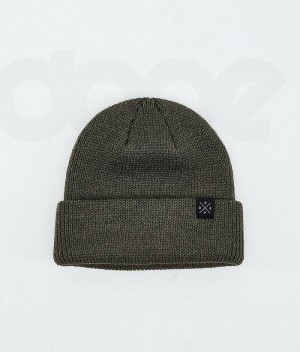 Olive Men's Dope Drifter II Beanies | India_D1225