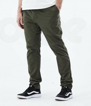 Olive Men's Dope Rover Outdoor Pants | India_D1804