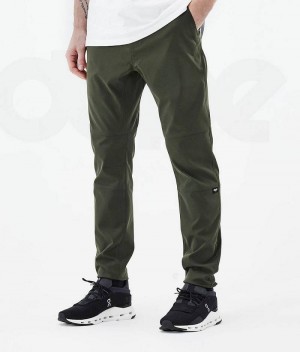 Olive Men's Dope Rover Tech Outdoor Pants | India_D2081