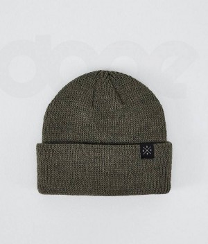 Olive Women's Dope Drifter II Beanies | India_D1860