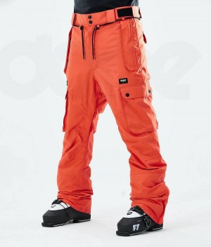 Orange Men's Dope Iconic 2021 Ski Pants | India_D1483