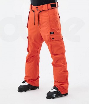 Orange Men's Dope Iconic Ski Pants | India_D2397