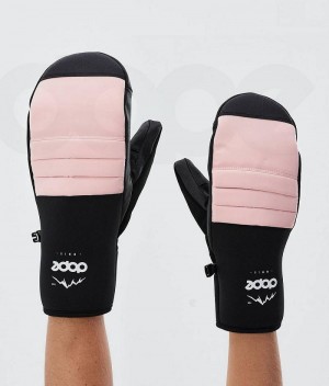 Pink Men's Dope Ace Snowboard Gloves | India_D1167