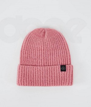 Pink Men's Dope Chunky Beanies | India_D2133