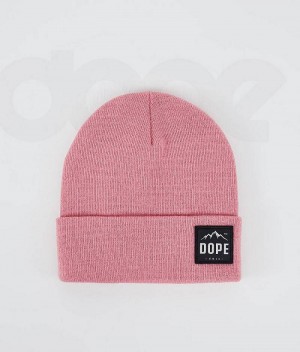 Pink Men's Dope Paradise Beanies | India_D1339