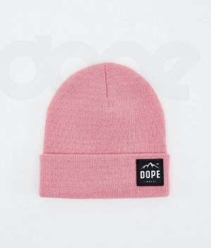 Pink Men's Dope Paradise Beanies | India_D1200