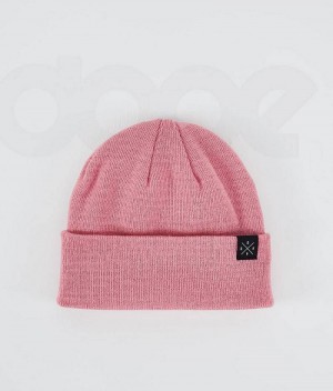 Pink Men's Dope Solitude Beanies | India_D2426