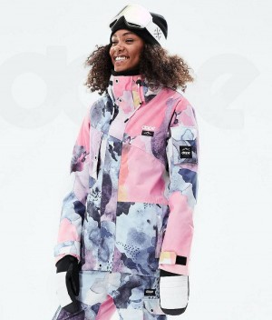 Pink Women's Dope Adept W 2021 Ski Jackets | India_D1634