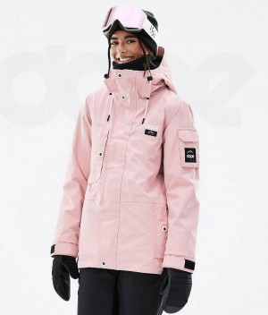 Pink Women's Dope Adept W Ski Jackets | India_D1286