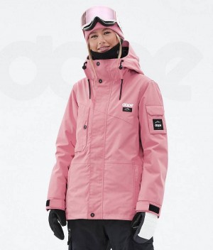 Pink Women's Dope Adept W Snowboard Jackets | India_D1050