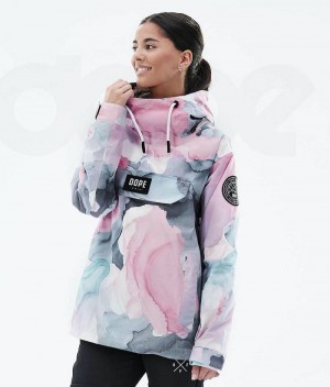 Pink Women's Dope Blizzard Light W Outdoor Jackets | India_D1310