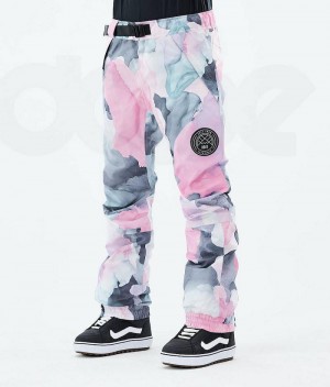 Pink Women's Dope Blizzard W 2021 Snowboard Pants | India_D2007