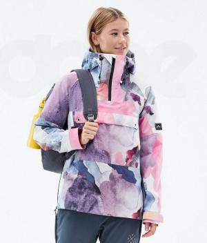 Pink Women's Dope Hiker Light W Outdoor Jackets | India_D2172