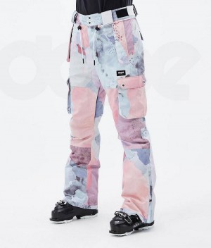 Pink Women's Dope Iconic W Ski Pants | India_D1274