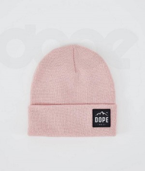 Pink Women's Dope Paradise Beanies | India_D1586