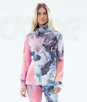 Pink Women's Dope Snuggle W Base Layer Tops | India_D1383