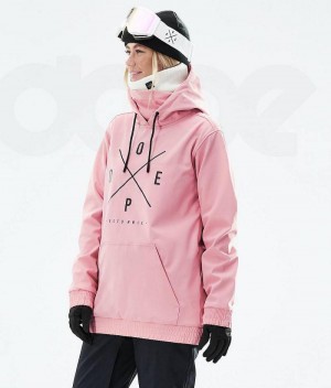 Pink Women's Dope Yeti W 2021 Snowboard Jackets | India_D2359