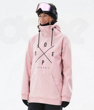 Pink Women's Dope Yeti W Ski Jackets | India_D1164